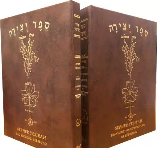 Couverture Sefer Yetsirah, kabbale
